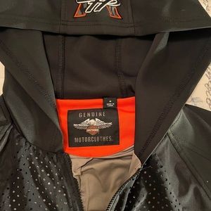 Harley Davidson spandex sweat suit.  (Authentic)